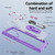 Samsung Galaxy S26 Ultra 5G TPU + PC Lens Protection Phone Case with Ring Holder - Purple