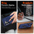 Samsung Galaxy S26 Ultra 5G TPU Hybrid PC Shockproof Card Phone Case with Metal Ring Holder - Blue