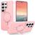 Samsung Galaxy S26 Ultra 5G TPU+PC MagSafe Magnetic Holder Phone Case - Pink