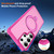 Samsung Galaxy S26 Ultra 5G TPU+PC MagSafe Magnetic Holder Phone Case - Rose Red