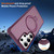 Samsung Galaxy S26 Ultra 5G TPU+PC MagSafe Magnetic Holder Phone Case - Wine Red