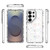 Samsung Galaxy S26 Ultra 5G Transparent Acrylic Laser Paper Phone Case - Snowflake