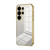 Samsung Galaxy S26 Ultra 5G Transparent Plating Fine Hole Phone Case - Gold