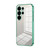 Samsung Galaxy S26 Ultra 5G Transparent Plating Fine Hole Phone Case - Green