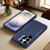 Samsung Galaxy S26 Ultra 5G Traveler Lens Frame Holder Phone Case - Blue