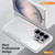 Samsung Galaxy S26 Ultra 5G Traveler Lens Frame Holder Phone Case - Semi-transparent