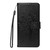 Samsung Galaxy S26 Ultra 5G Tree & Cat Embossed Pattern Flip Leather Phone Case - Black