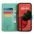 Samsung Galaxy S26 Ultra 5G Tree & Deer Embossed Leather Phone Case - Green