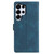 Samsung Galaxy S26 Ultra 5G Triangles Embossed Leather Phone Case - Blue