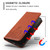 Samsung Galaxy S26 Ultra 5G Tulips Butterfly Pattern Magnetic Vegan Leather Phone Case - Coffee