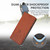 Samsung Galaxy S26 Ultra 5G Tulips Butterfly Pattern Magnetic Vegan Leather Phone Case - Coffee