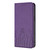 Samsung Galaxy S26 Ultra 5G Tulips Butterfly Pattern Magnetic Vegan Leather Phone Case - Dark Purple