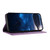 Samsung Galaxy S26 Ultra 5G Tulips Butterfly Pattern Magnetic Vegan Leather Phone Case - Light Purple