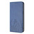 Samsung Galaxy S26 Ultra 5G Tulips Butterfly Pattern Magnetic Vegan Leather Phone Case - Royal Blue