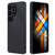 Samsung Galaxy S26 Ultra 5G Ultra-thin Plain Skin Leather Phone Case - Black