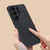 Samsung Galaxy S26 Ultra 5G Ultra-thin Plain Skin Leather Phone Case - Black