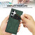 Samsung Galaxy S26 Ultra 5G Ultra-thin Shockproof Phone Protective Case with Holder - Green