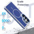 Samsung Galaxy S26 Ultra 5G Vibrant Dual-color TPU + Acrylic Magnetic Phone Case - Blue