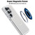 Samsung Galaxy S26 Ultra 5G Vibrant Dual-color TPU + Acrylic Magnetic Phone Case - Gray