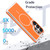 Samsung Galaxy S26 Ultra 5G Vibrant Dual-color TPU + Acrylic Magnetic Phone Case - Orange