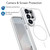 Samsung Galaxy S26 Ultra 5G Vibrant Dual-color TPU + Acrylic Magnetic Phone Case - White