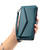 Samsung Galaxy S26 Ultra 5G Wallet Multi-card Slot Leather Phone Case with Lanyard - Green