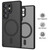 Samsung Galaxy S26 Ultra 5G XDcase Skin Feel Magnetic Frosted Phone Case with Lens Film - Black