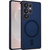 Samsung Galaxy S26 Ultra 5G XDcase Skin Feel Magnetic Frosted Phone Case with Lens Film - Dark Blue