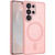 Samsung Galaxy S26 Ultra 5G XDcase Skin Feel Magnetic Frosted Phone Case with Lens Film - Pink