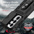 Samsung Galaxy S26 Ultra 5G XDcase Sliding Camshield Ring Holder Magnetic Phone Case - Black