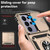 Samsung Galaxy S26 Ultra 5G XDcase Sliding Camshield Ring Holder Magnetic Phone Case - Gold