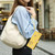 Samsung Galaxy S26 Ultra 5G ZS01 Double-Layer Heart Floral Vegan Leather Phone Case with Wrist Strap - Yellow