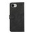 iPhone 16e / 17e ABEEL Color Block Magnetic RFID Leather Phone Case - Black-Green