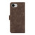 iPhone 16e / 17e ABEEL Frosted Magnetic RFID Leather Phone Case - Brown