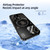 iPhone 16e / 17e ABEEL Ice Fox Series Magsafe Heat Sink Cooling Phone Case - Light Green