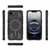 iPhone 16e / 17e BIBERCAS Real Color Series MagSafe Shockproof Phone Case - Black