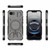 iPhone 16e / 17e BIBERCAS Transparent Color Series MagSafe Air Bag Shockproof Phone Case - Black