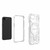iPhone 16e / 17e BIBERCAS Transparent Color Series MagSafe Air Bag Shockproof Phone Case - Black