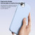 iPhone 16e / 17e Burom Cloud Sensing Ultra-thin Liquid Silicone Full Coverage Phone Case - Jazz Black