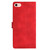 iPhone 16e / 17e Cherry Blossom Butterfly Skin Feel Embossed PU Phone Case - Red