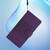 iPhone 16e / 17e Diamond Embossed Skin Feel Leather Phone Case - Purple