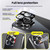 iPhone 16e / 17e Electroplating Ice Crystal Airbag Full Coverage Shockproof Phone Case - Black
