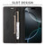 iPhone 16e / 17e GQUTROBE G01 RFID Anti-theft Leather Phone Case - Black