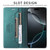 iPhone 16e / 17e GQUTROBE G01 RFID Anti-theft Leather Phone Case - Green