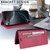 iPhone 16e / 17e GQUTROBE G01 RFID Anti-theft Leather Phone Case - Red