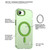 iPhone 16e / 17e IMAK Candy Series Shockproof MagSafe Phone Case - Red