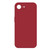 iPhone 16e / 17e Imitation Liquid Silicone Phone Case - Dark Red