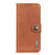 iPhone 16e / 17e KHAZNEH Cowhide Texture Horizontal Flip Leather Phone Case - Brown