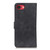iPhone 16e / 17e KHAZNEH Retro Texture Leather Phone Case - Black