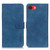 iPhone 16e / 17e KHAZNEH Retro Texture Leather Phone Case - Blue